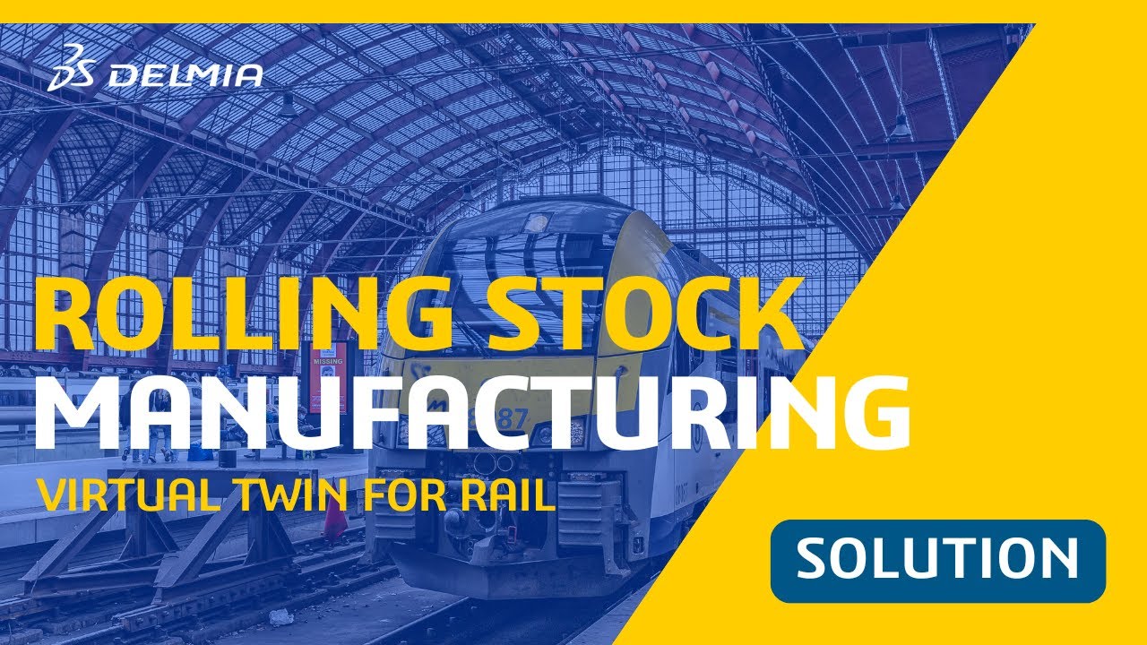 Rolling Stock Maintenance with MRO (Maintenance, Repair & Overhaul) Solution | DELMIA