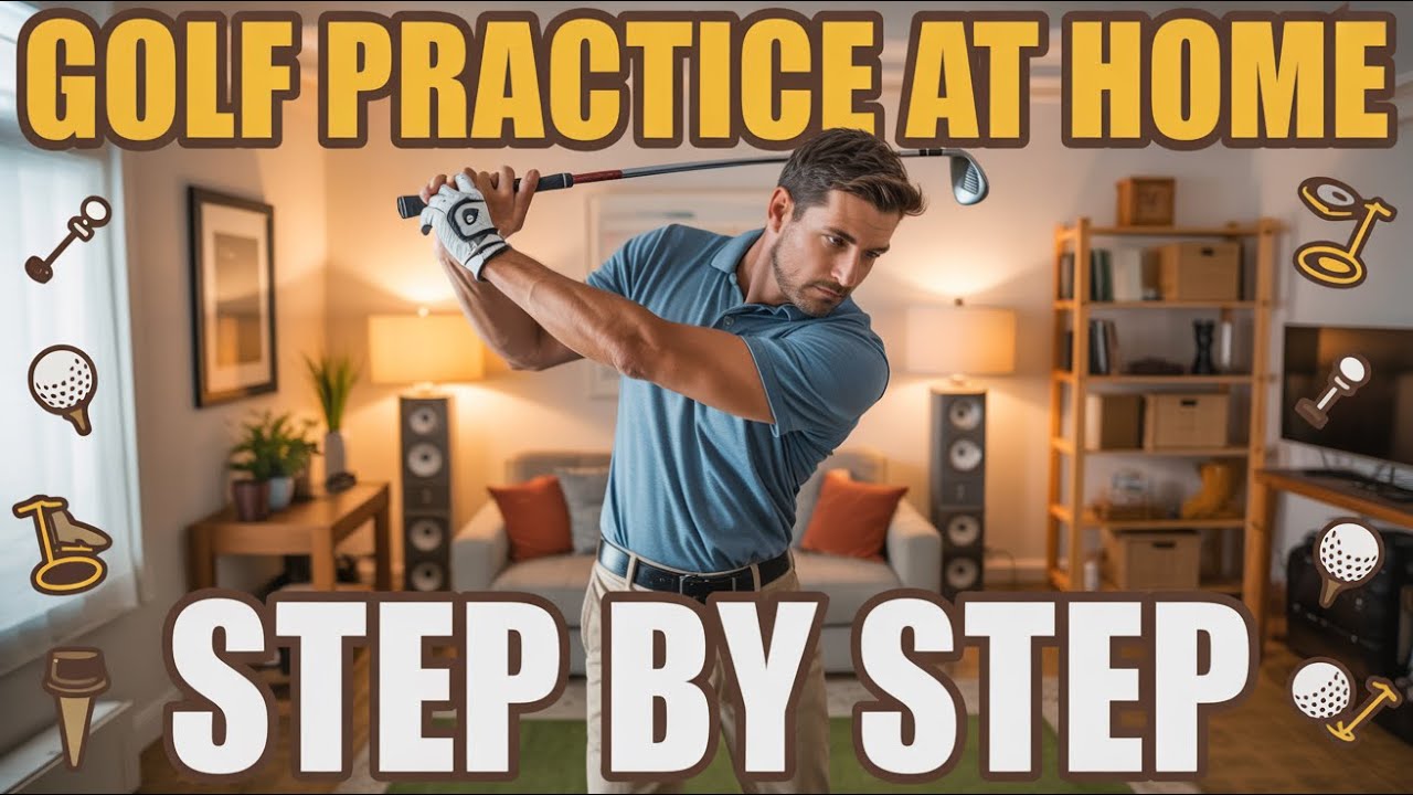 How to Practice Golf at Home With Limited Space - Step by Step