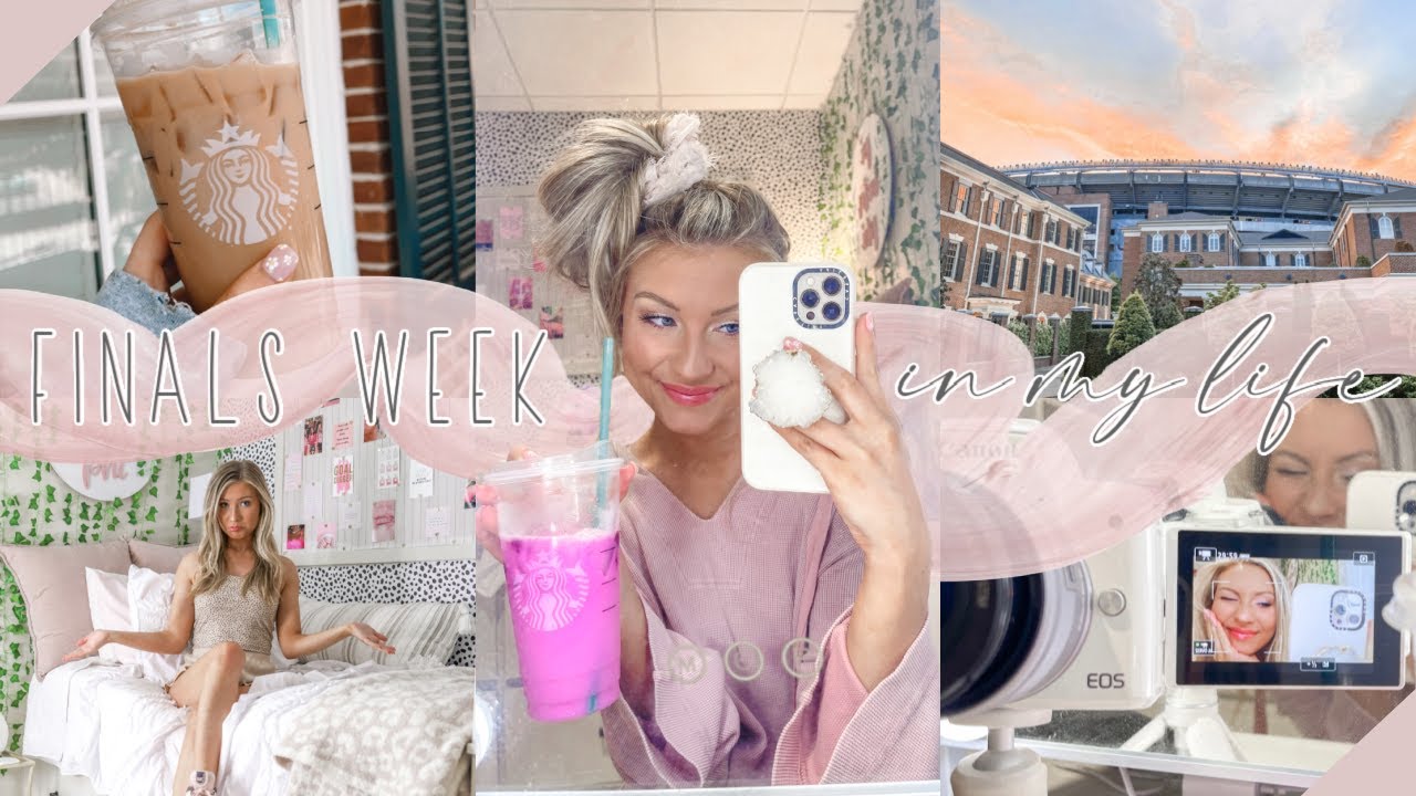 College Finals Week Vlog | Last Week of Sophomore Year | The University of Alabama