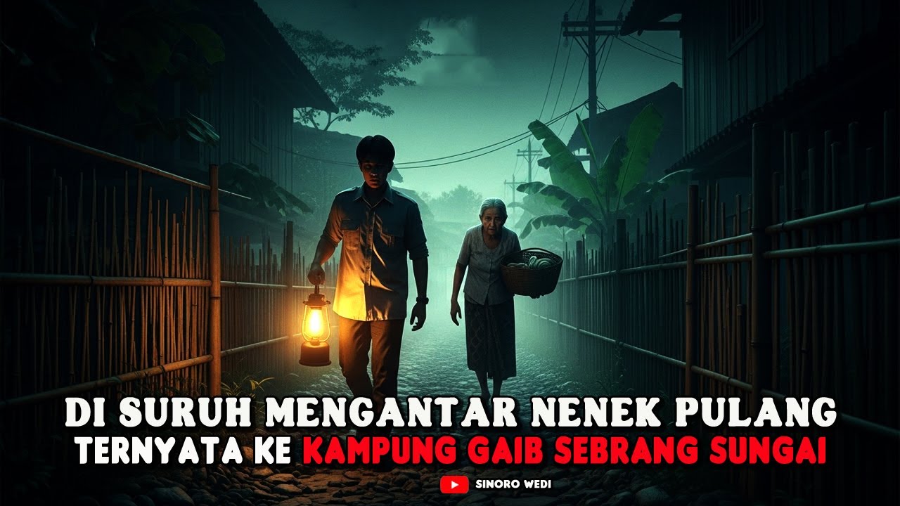 DI SURUH MENGANTTAR NENEK PULANG, TERNYATA KE KAMPUNG GAIB SEBRANG SUNGAI