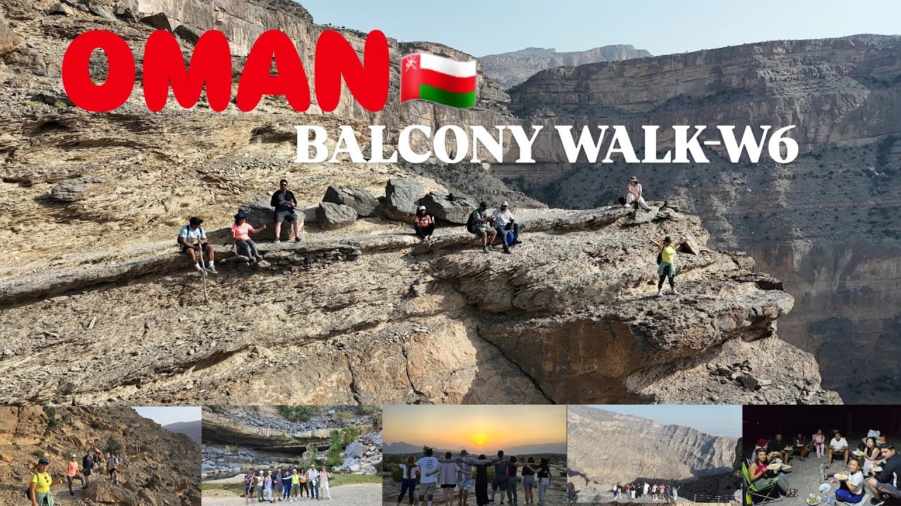 The Thrill of Balcony Walk W6: Jabal Shams Hike & Camping Getaway!