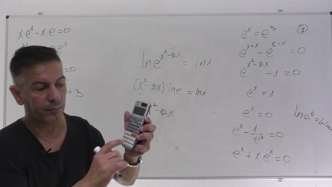 שיעור 1-חקירת פונקציה מעריכית-פתרון משוואות מעריכיות עם e.