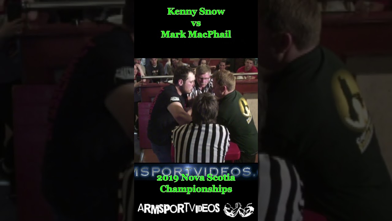 Kenny Snow vs Mark MacPhail - 2019 NS Provincials