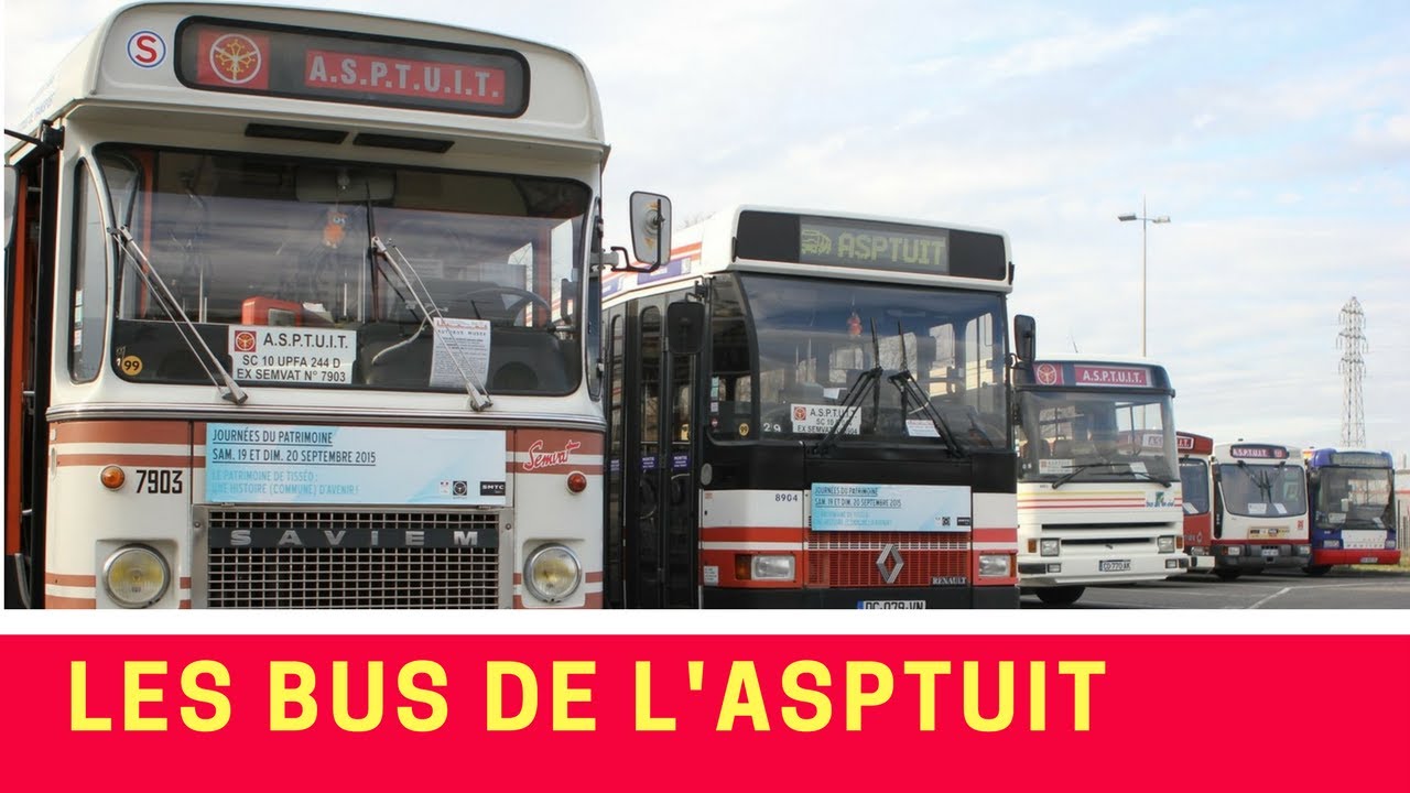 Présentation ASPTUIT : Association des Anciens Bus Toulousains