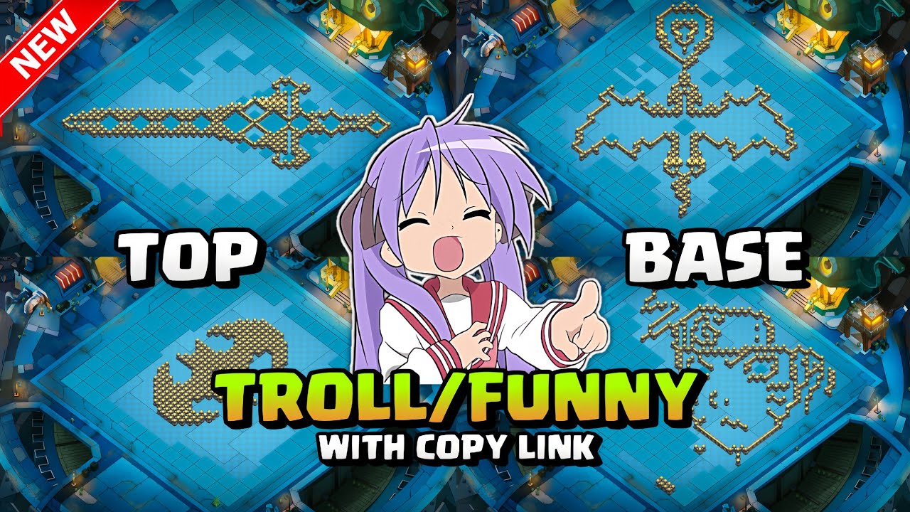 TOP 5 Town Hall 17 (TH17) Art/Fun/Troll Base Layout + Copy Link 2026 | Clash of Clans