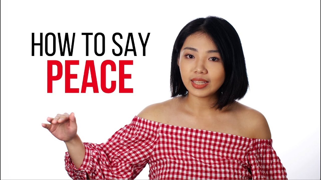 How to say 