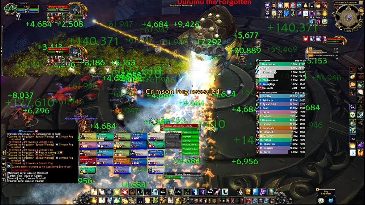 Durumu the Forgotten 25m - Holy Priest POV | Throne of Thunder PTR