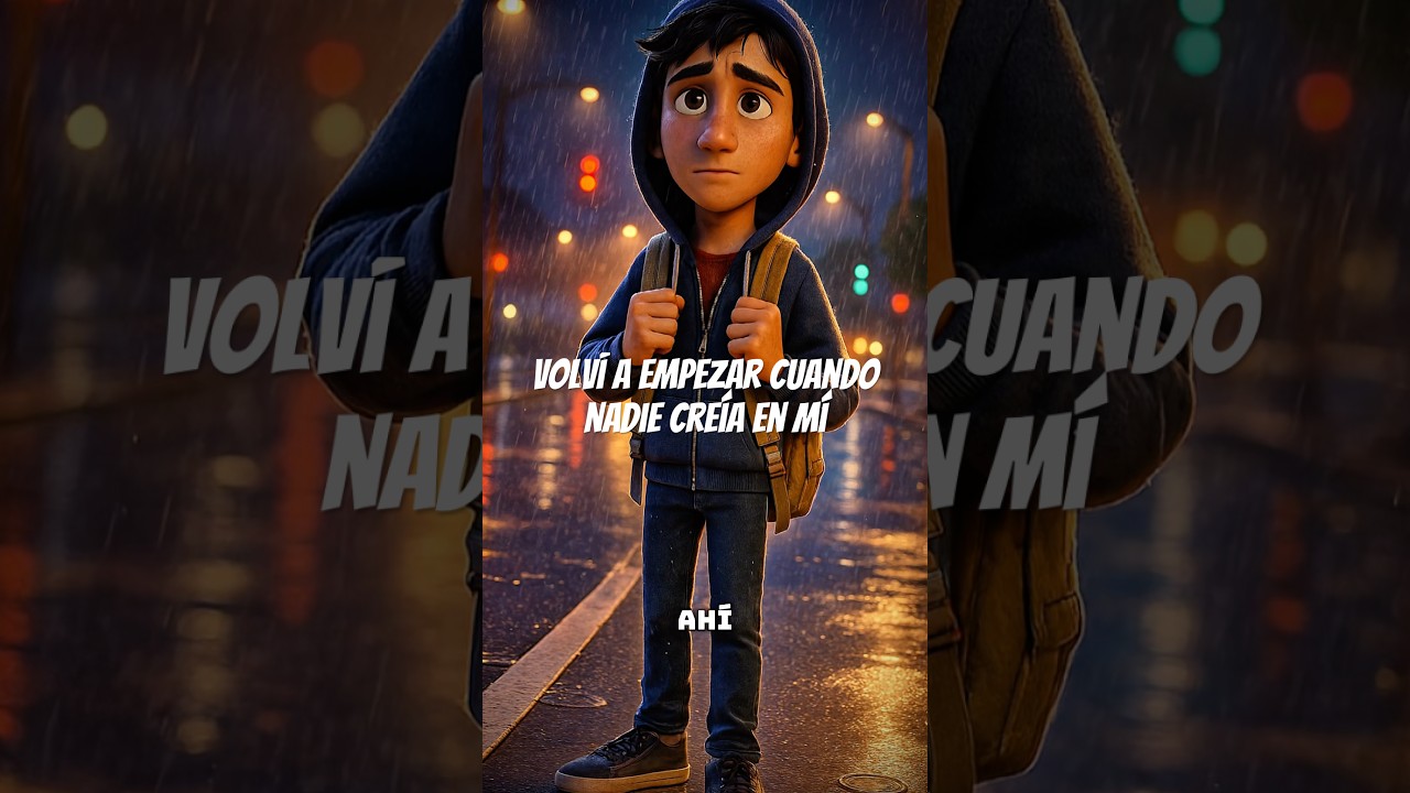 Volví a empezar cuando nadie creía en mí 