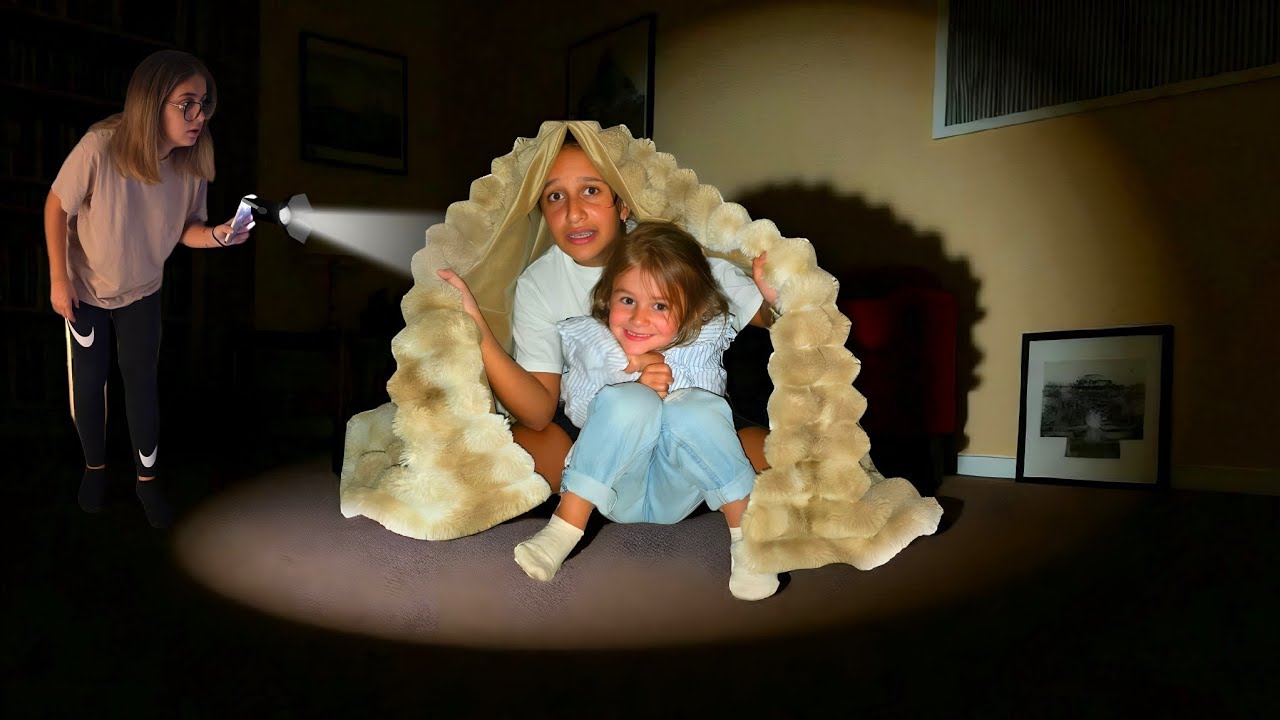 CACHE CACHE EXTRÊME DANS LE NOIR! Avec Rose 