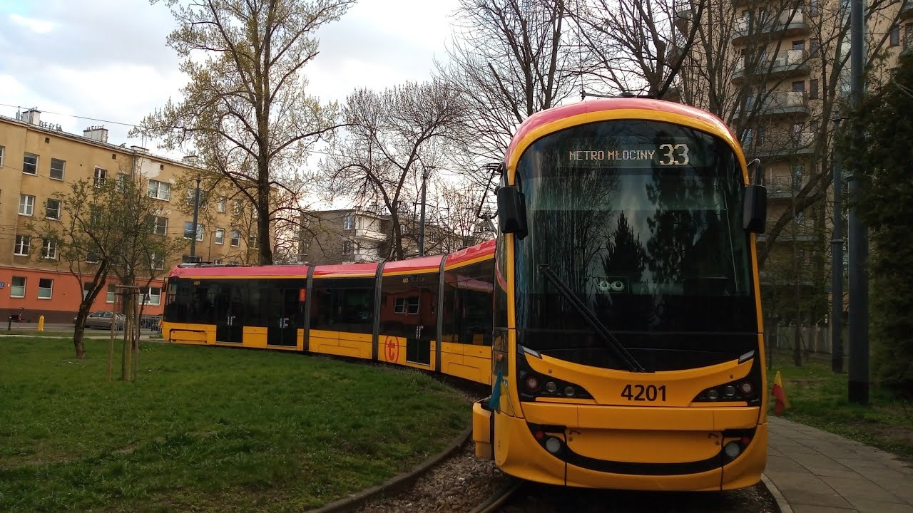 [33] Przejazd Hyundai Rotem 140N #4201 na linii 33 ➡️ Kielecka (cała trasa) *LINIOWY DEBIUT*