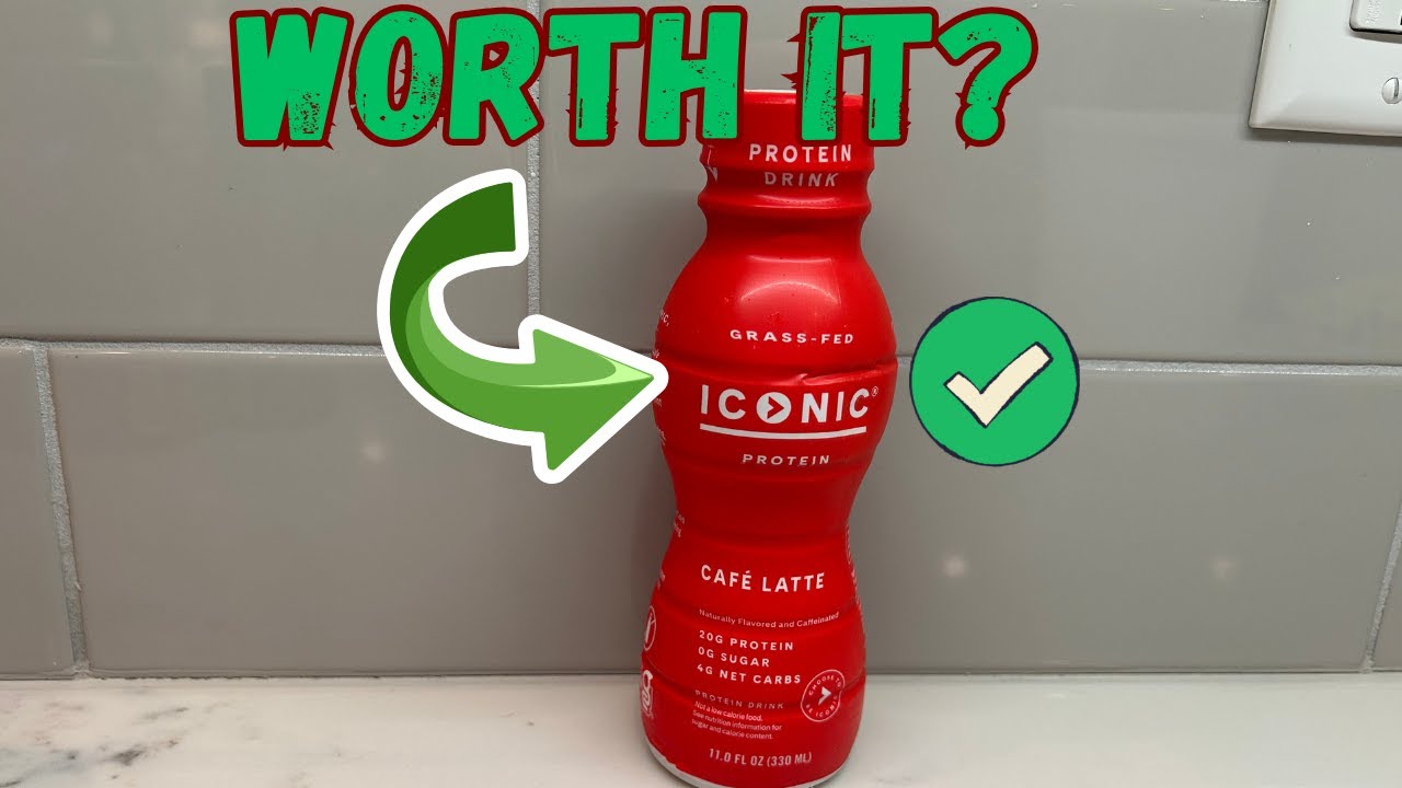 Honest Taste Test - Iconic Cafe Latte Protein Drink