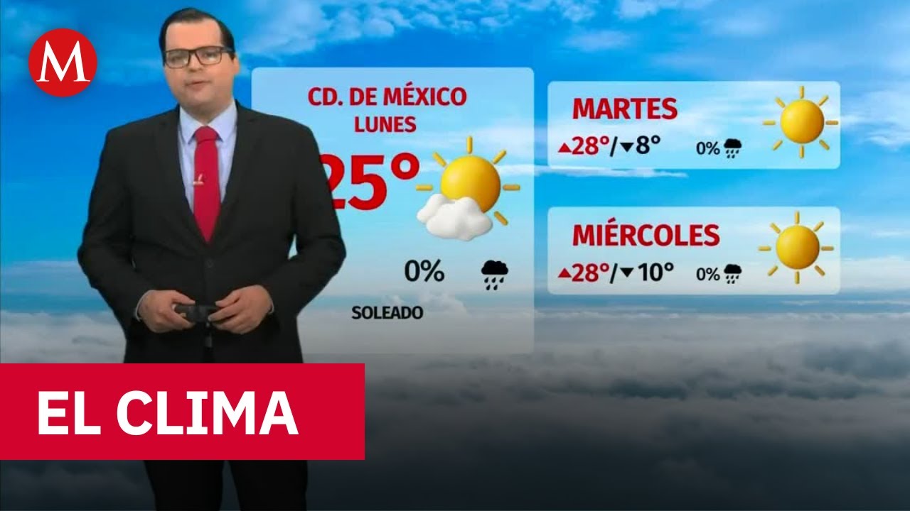 Clima de hoy lunes 9 de febrero de 2026 | Pron&oacute;stico con Nelson Valdez