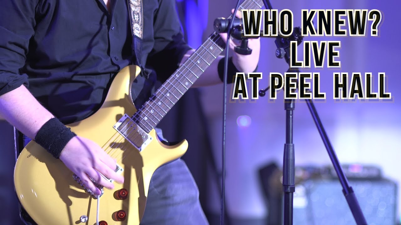 Sean O'Connor: "Who Knew?" Live At Peel Hall (Official Video)