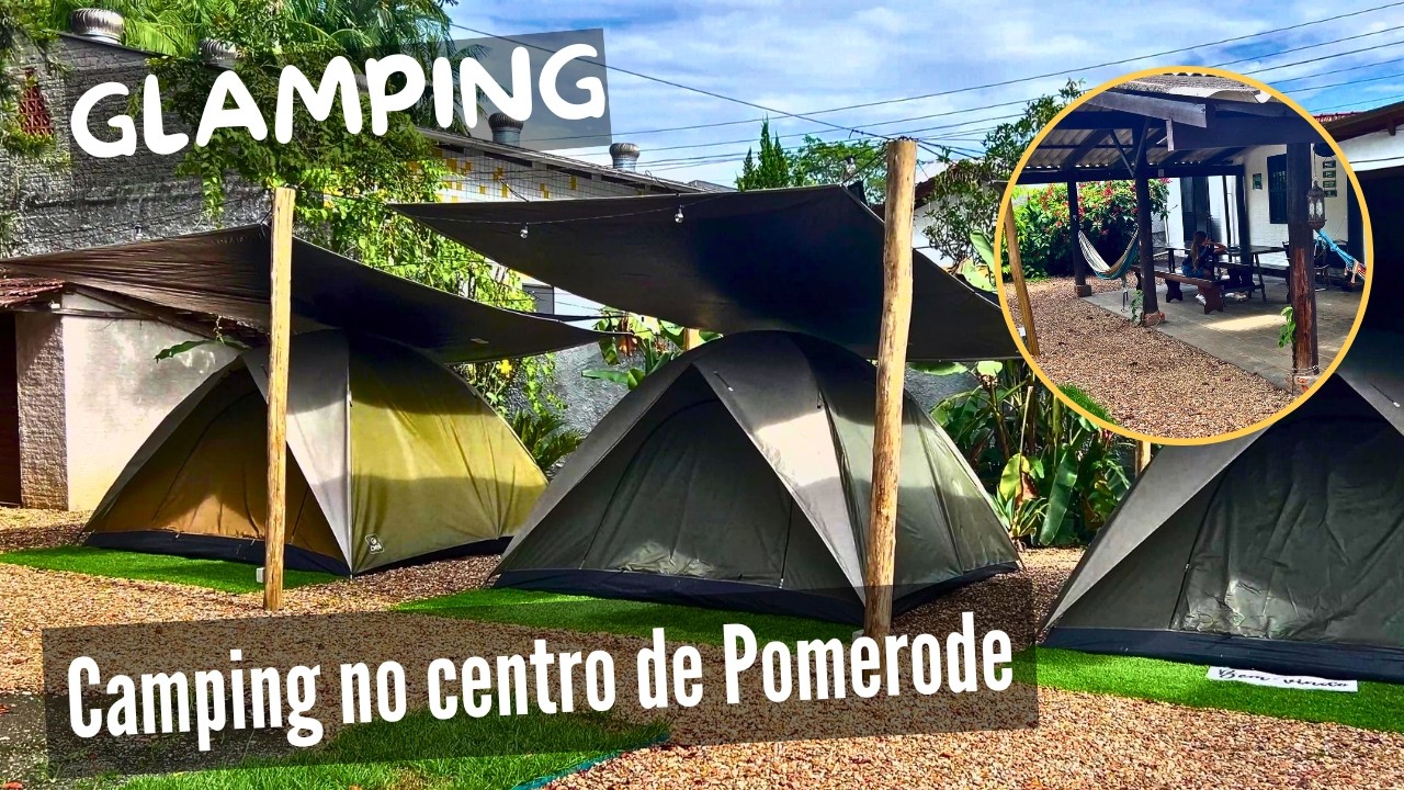 Onde ficar em Pomerode SC, camping no centro da cidade