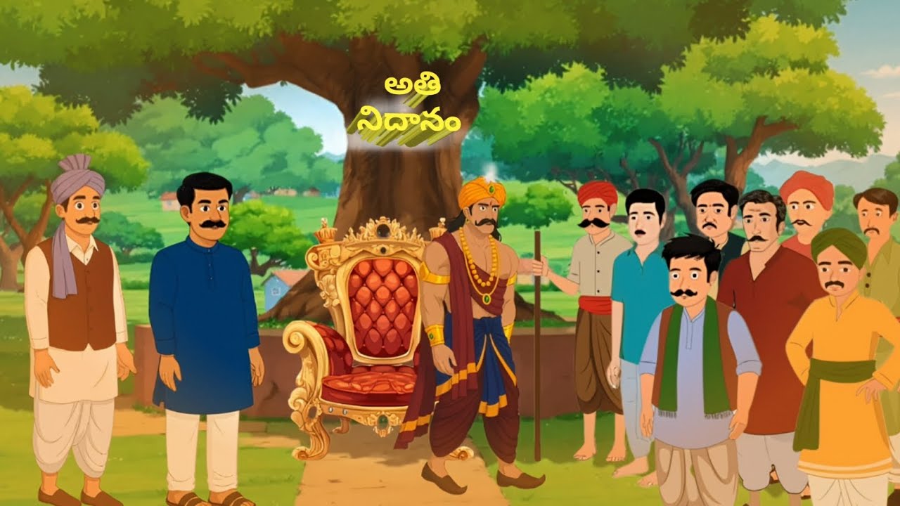 అతి  నిదానం  # telugu story # చందమామ కథలు #for children # అలరించే కథలు 