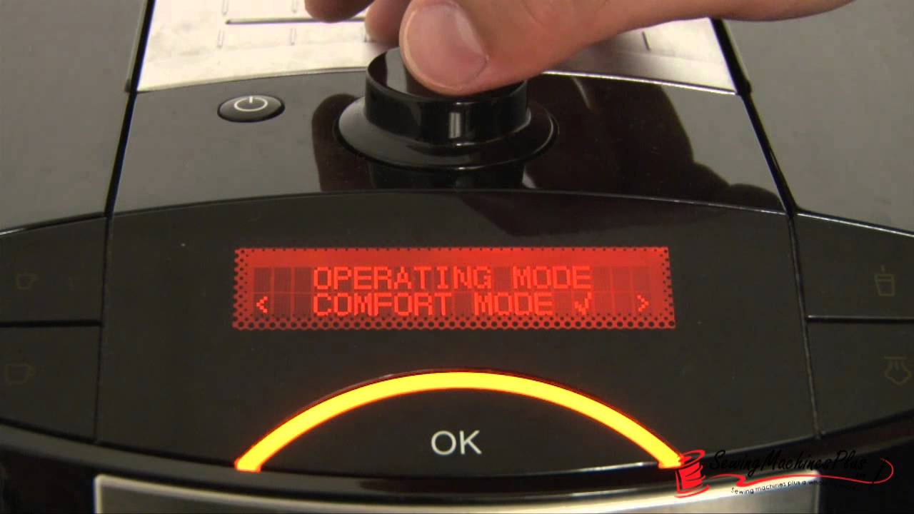 How to navigate the settings menu on the Miele CM 5100 Countertop Coffee System