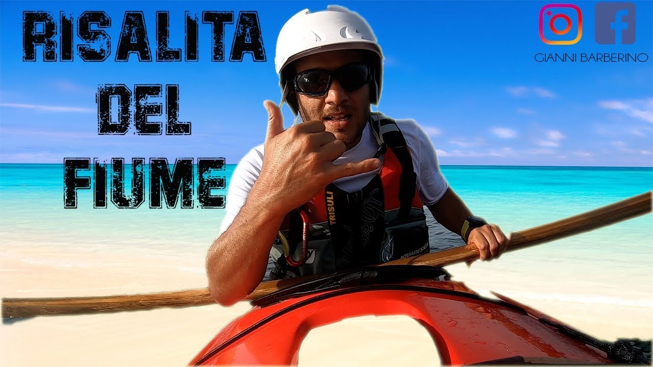 Escursione in kayak canoa avventura Metaponto Risalita del fiume Bradano navigare Vlog#12