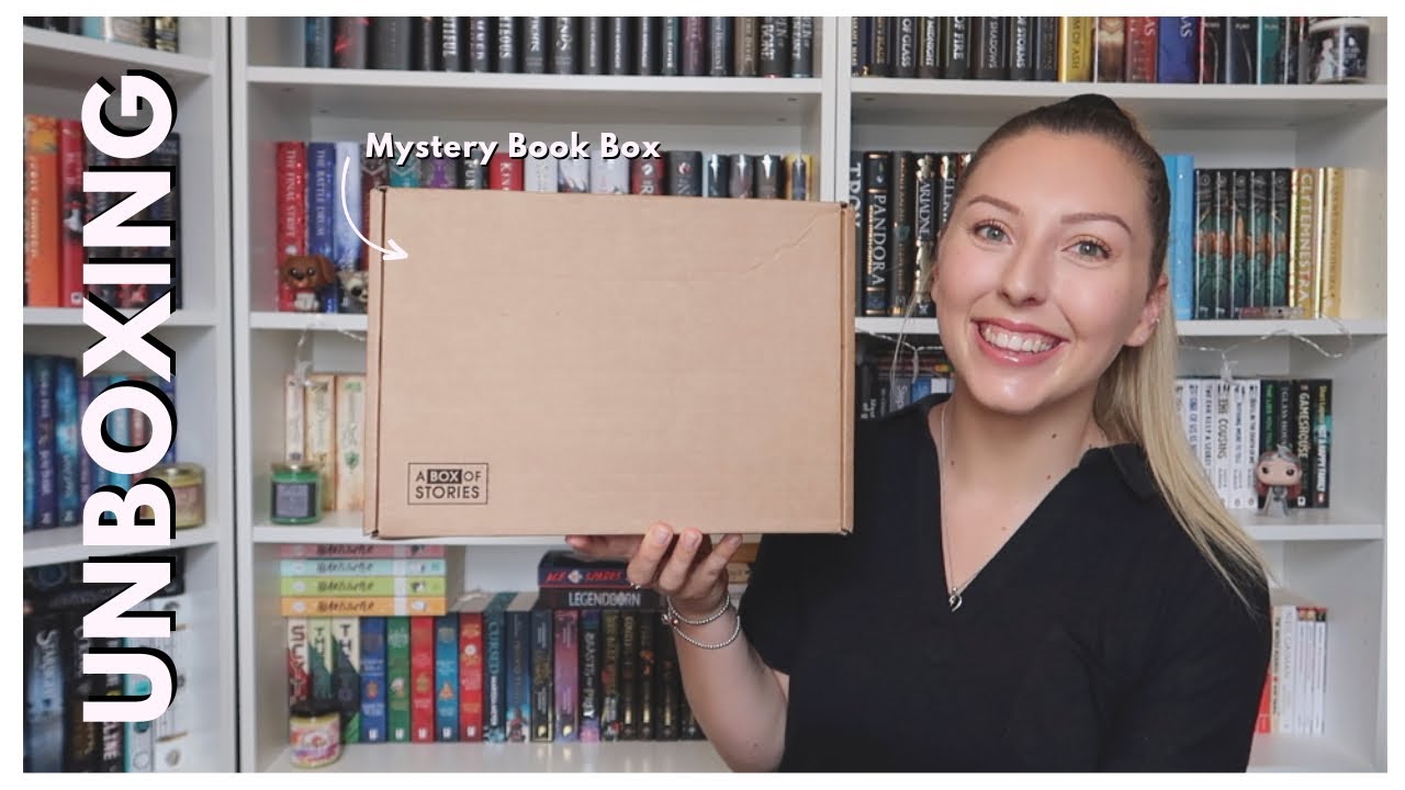 A BOX OF STORIES UNBOXING // Mystery Book Box // AD | GIFTED