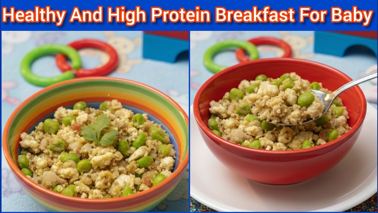 Healthy Breakfast For Baby 1-5 Y | High Protein & Rapid Weight Gaining Breakfast | Mommy-baby65 