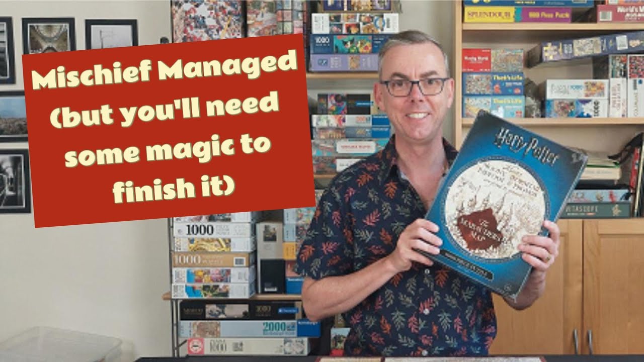 Mischief Managed! You'll need some magic to get through this Harry Potter jigsaw puzzle.