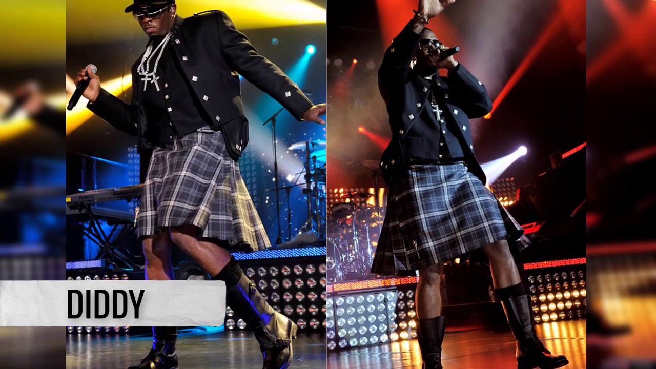 Rappers wearing skirts and dresses