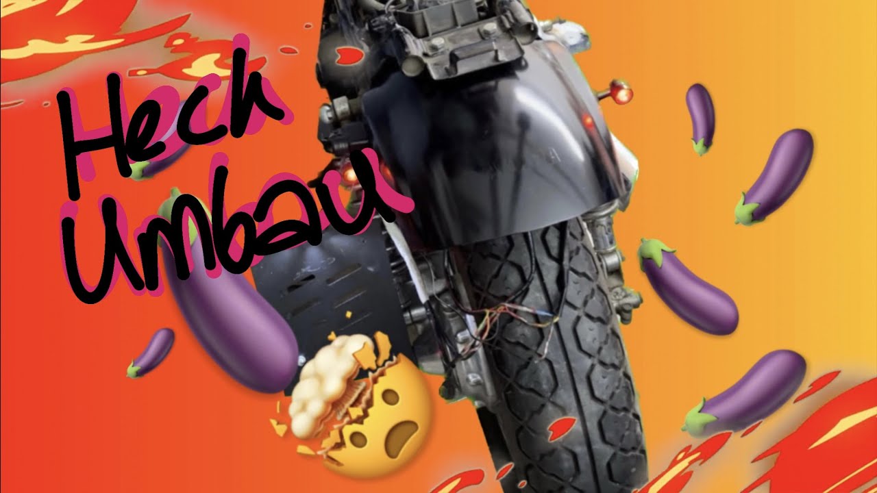 Schrauben am Virago Heck | LED Blinker & seitlicher Kennzeichenhalter |   @Bananapolice @Santronic