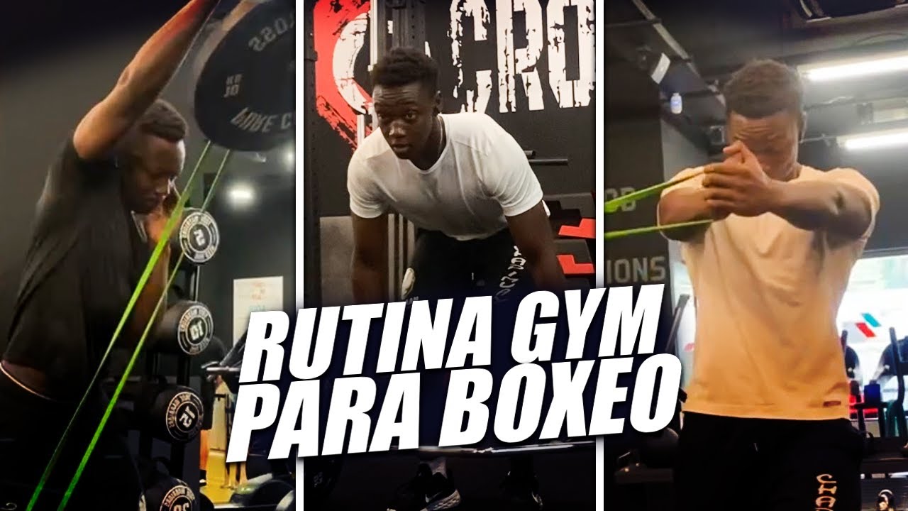 UN DIA EN MI ENTRENAMIENTO EN EL GYM SIENDO BOXEADOR | Proyecto Tyson #9