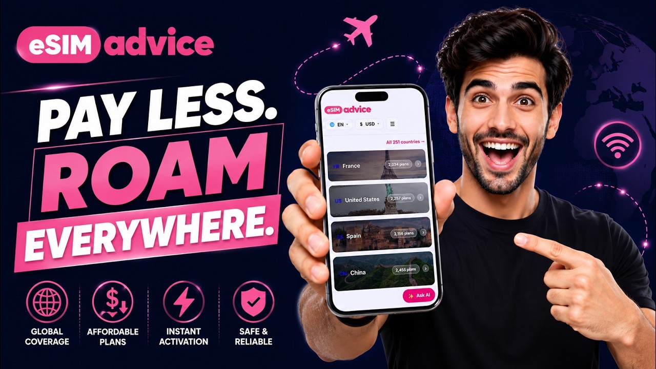 eSIM Advice Walkthrough: Compare 98,000+ Travel eSIM Plans in Seconds