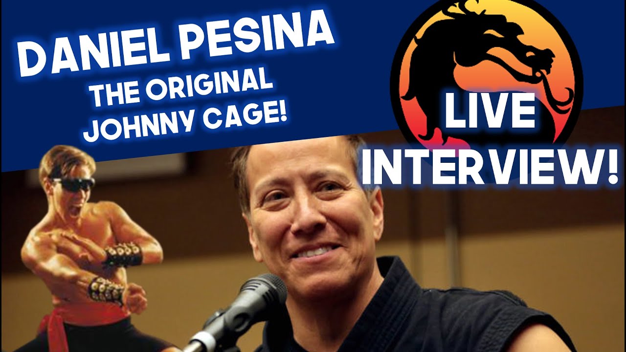 Interview with Daniel Pesina - the original Johnny Cage, Sub-Zero, Scorpion & more - Mortal Kombat