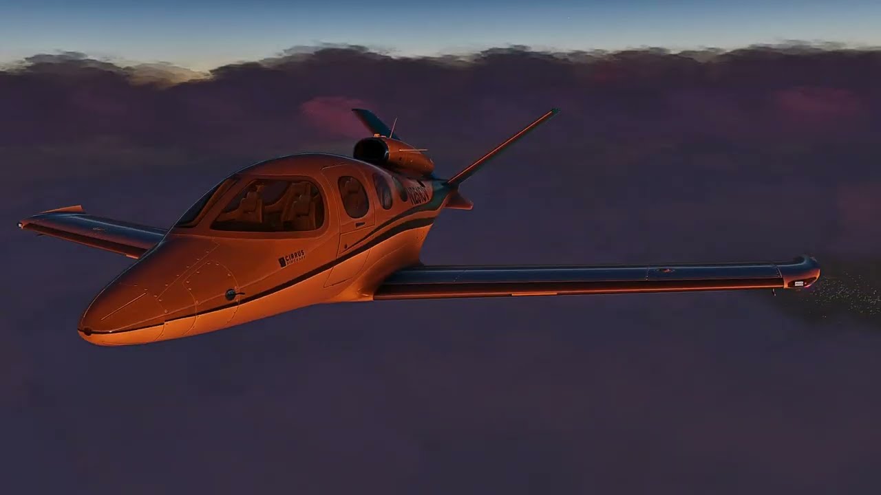 Paris, France to Clermont-Ferrand/Auverg, France - F$ Economy Flight$$$-Cirrus-X-Plane 11