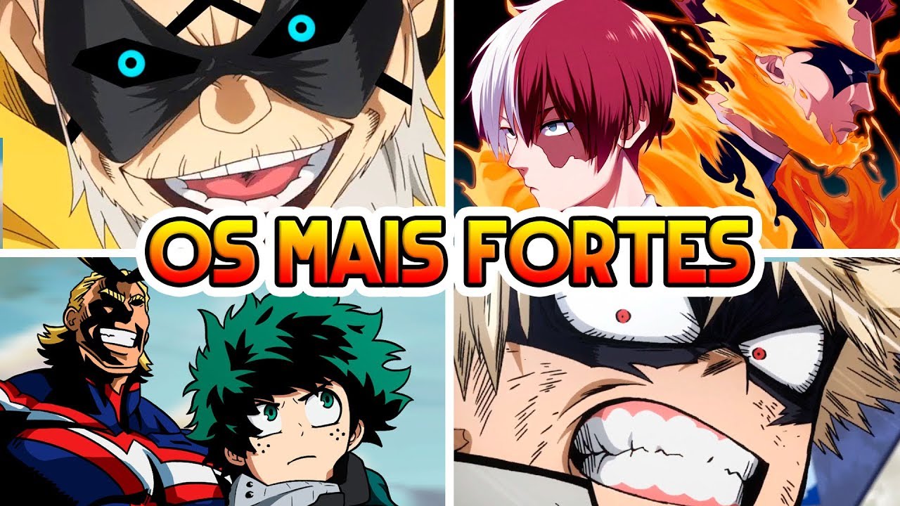 10 INDIVIDUALIDADES MAIS FORTES DE BOKU NO HERO!!