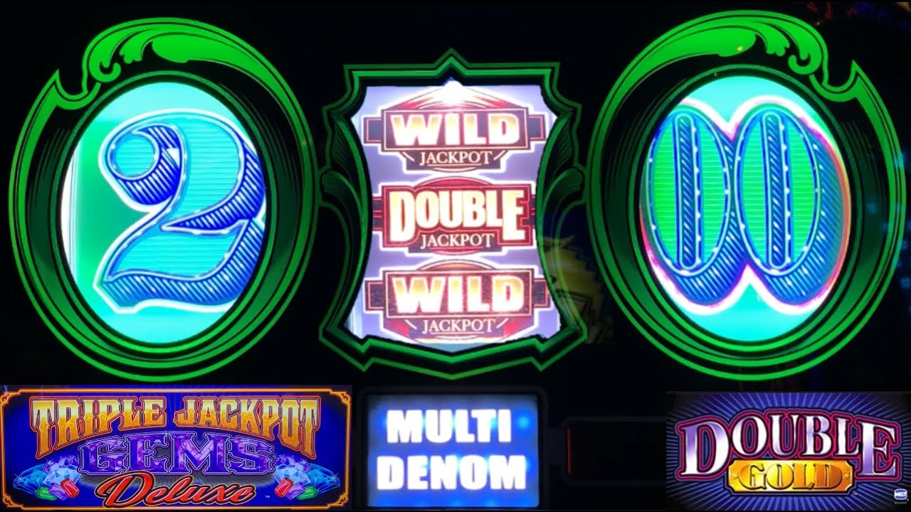 Nice profit on Cash Machine! Nudging Stacks + Triple Jackpot Gems Deluxe + Double Gold slots!