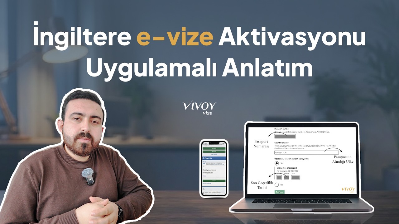 İngiltere e-Vize Aktivasyonu Uygulamalı Anlatım - 2026 (Adım Adım T&uuml;m S&uuml;re&ccedil;)