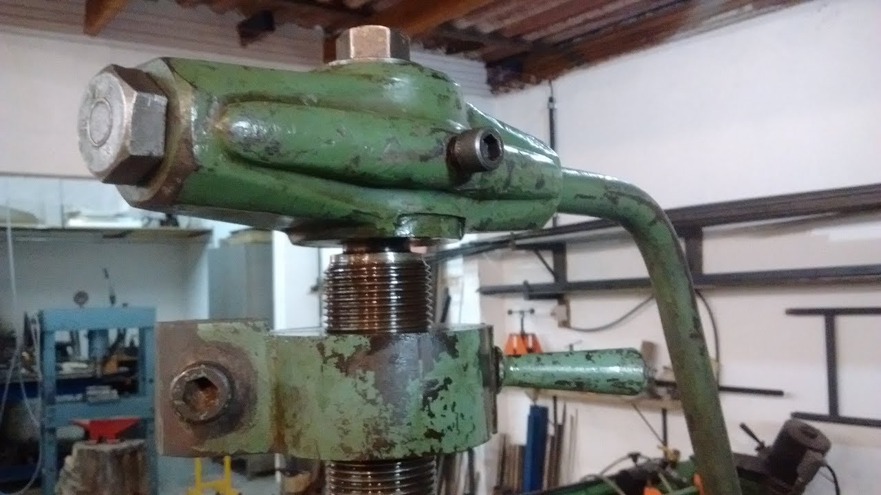 Prensa Manual 2T - Testes Iniciais
