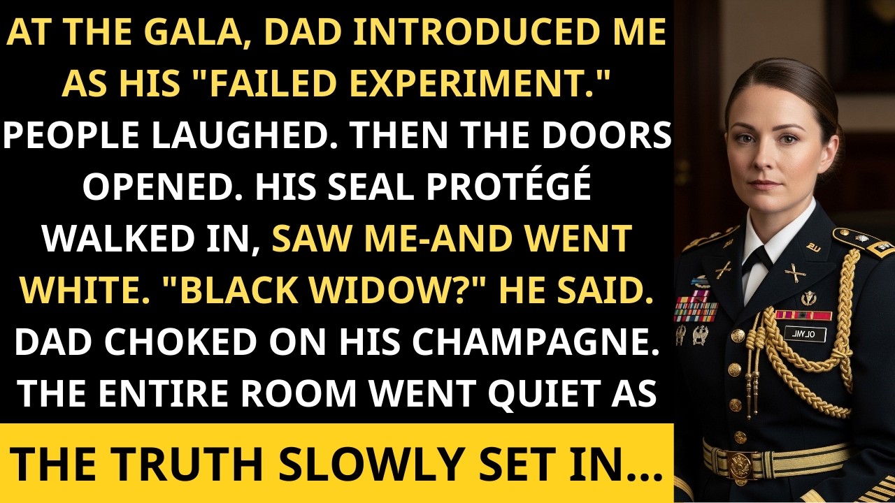 My Father Mocked Me at His Gala — Then a Navy SEAL Saluted and Said, “Valkyrie”