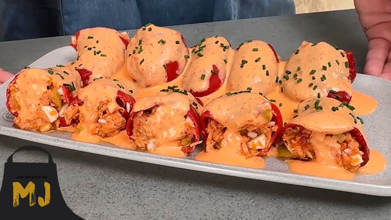 Pimientos del piquillo rellenos de atún: plato frío o caliente