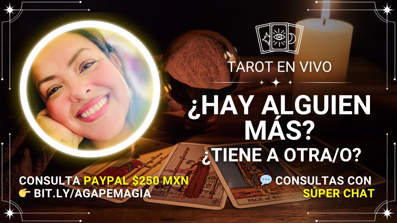 💘 &iquest;Hay alguien m&aacute;s en su vida? &iquest;Tiene a otra/o? 🃏 Consulta al Tarot con S&uacute;per Chat y PayPal ✨