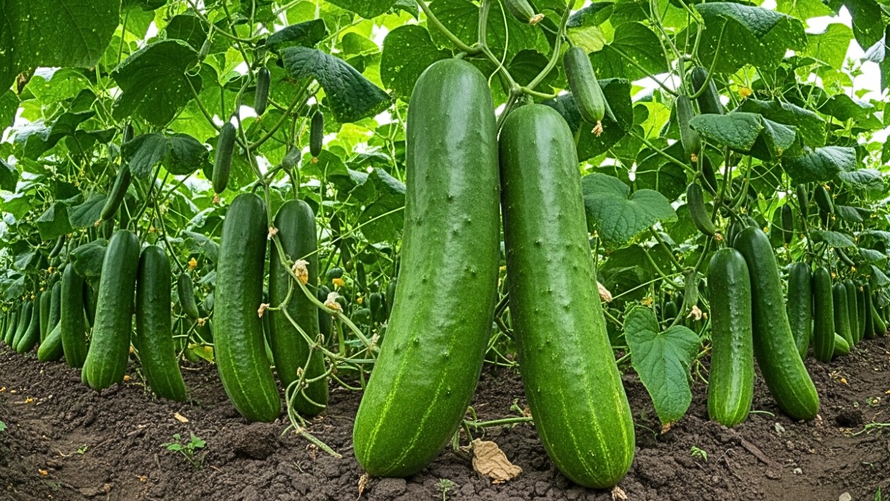 IL METODO DI COLTIVAZIONE DEI CETRIOLI GRANDI potatura e concimazione!