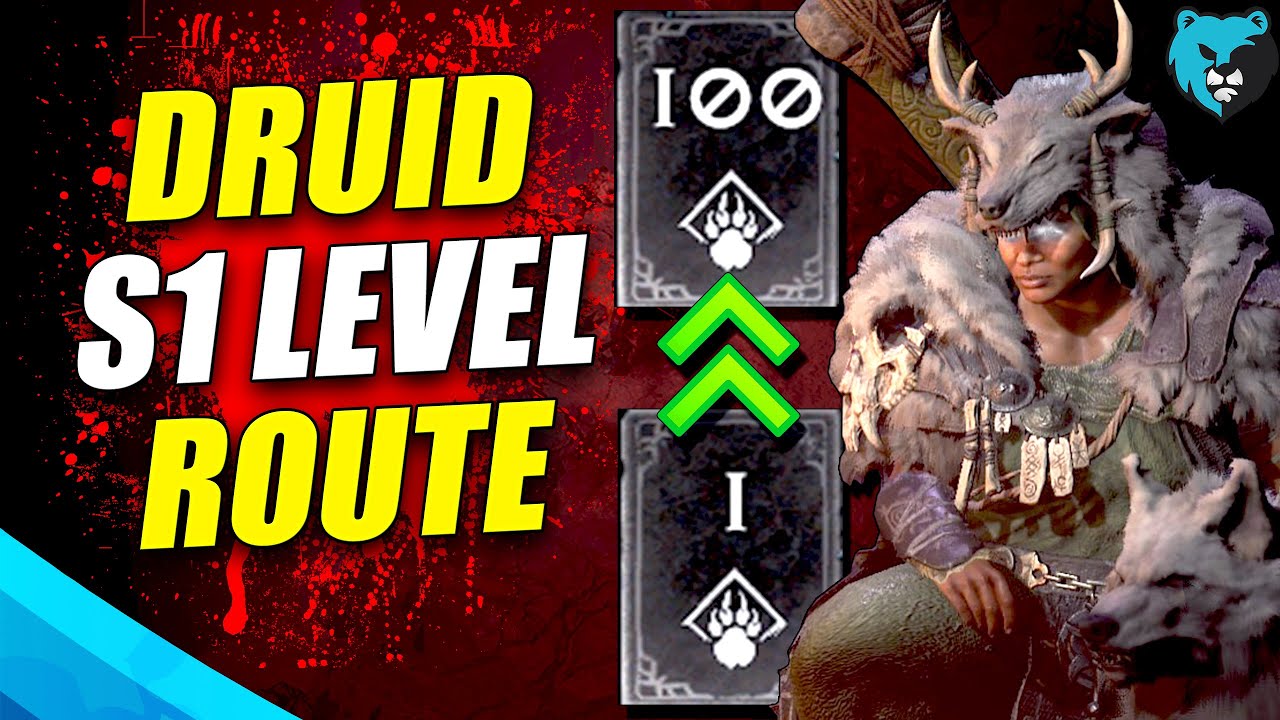 Druid Optimized LEVELING Guide for Season 1 | Diablo IV
