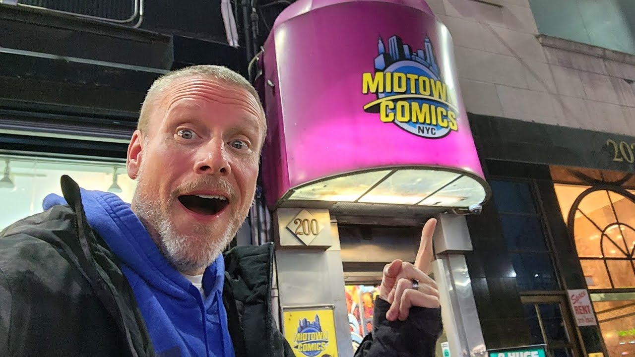 Эпические находки на выставке Midtown Comics на Таймс-сквер в Нью-Йорке в 2025 году