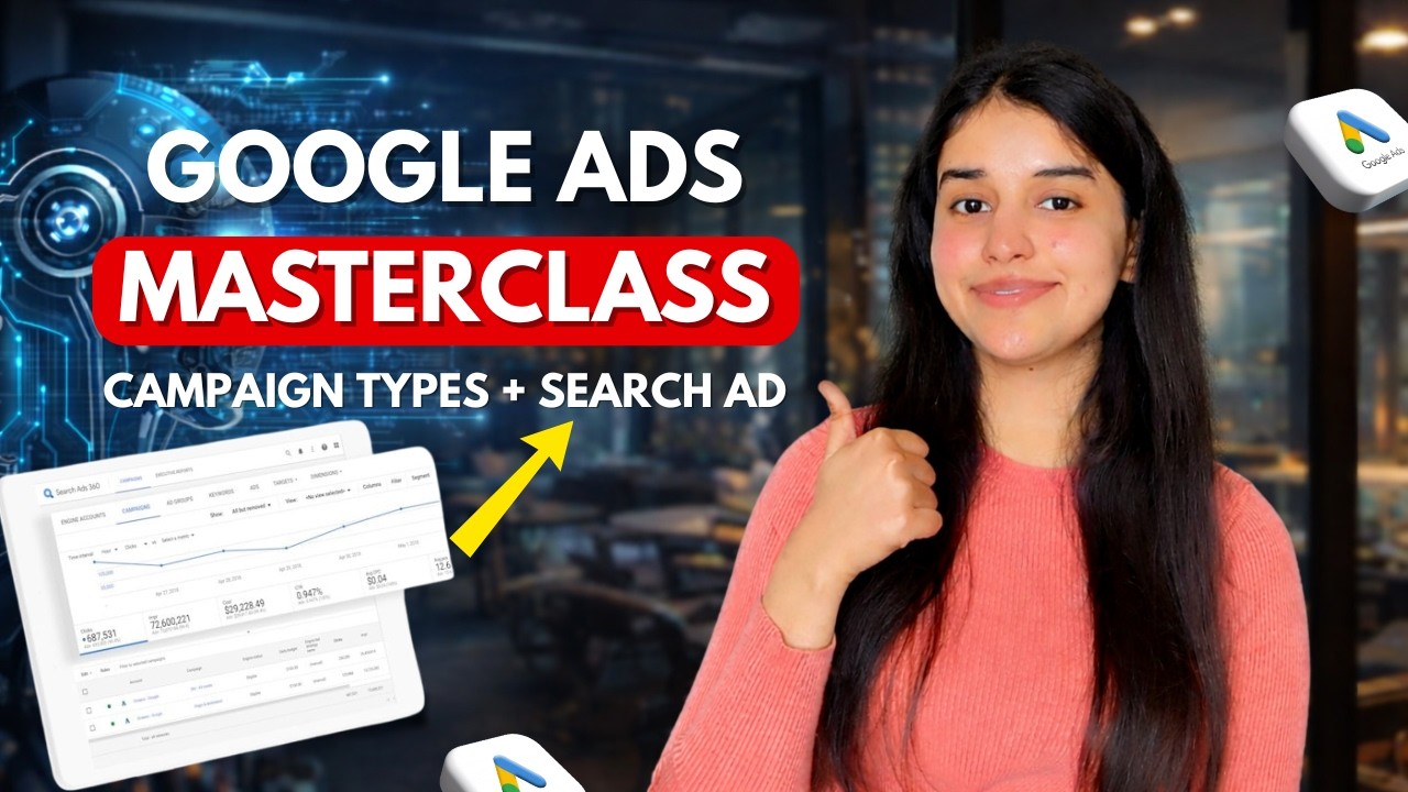 Google Ads for Beginners: Campaign Types, Objectives & Search Ads Explained