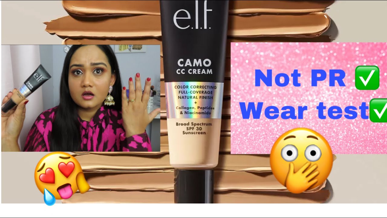 The New Elf Camo CC Cream Review and Wear Test || Shepa's Diary