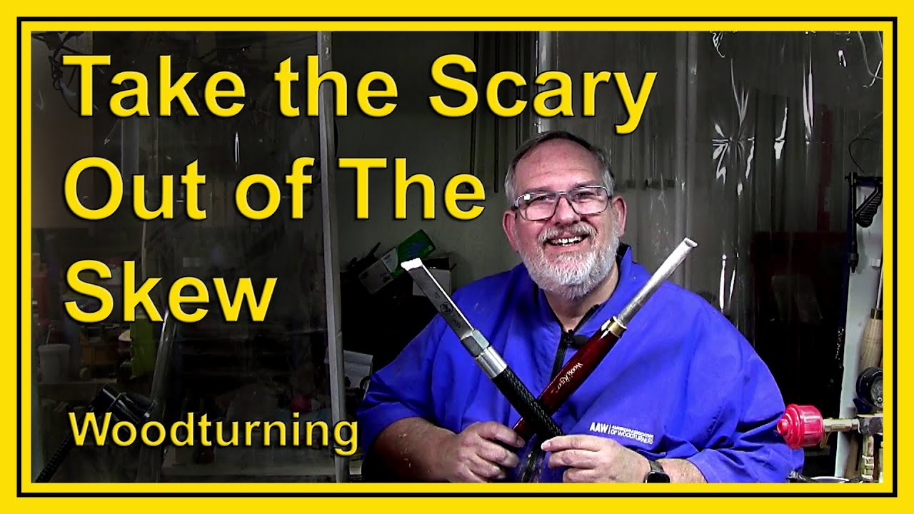 Understanding the Skew and how it works by Dean's Woodworking #woodturning