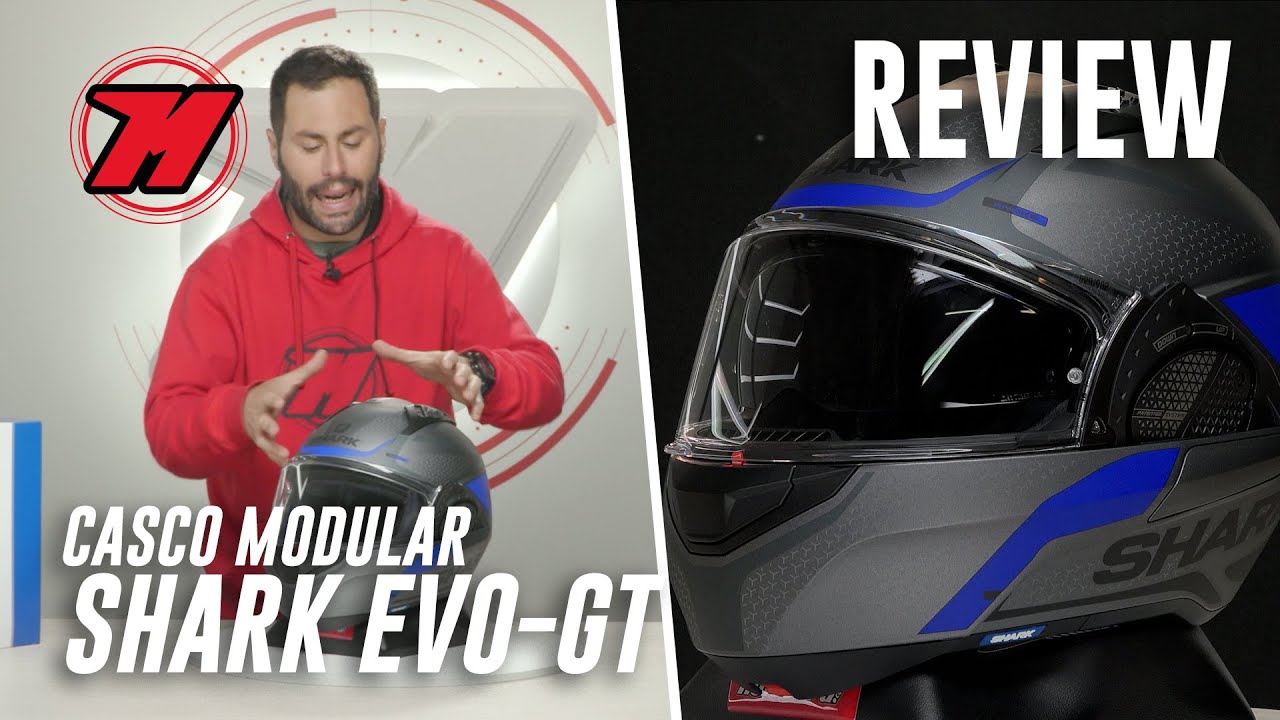 Review casco MODULAR SHARK EVO-GT ¡sport-touring de nivel! ↕️🏍️