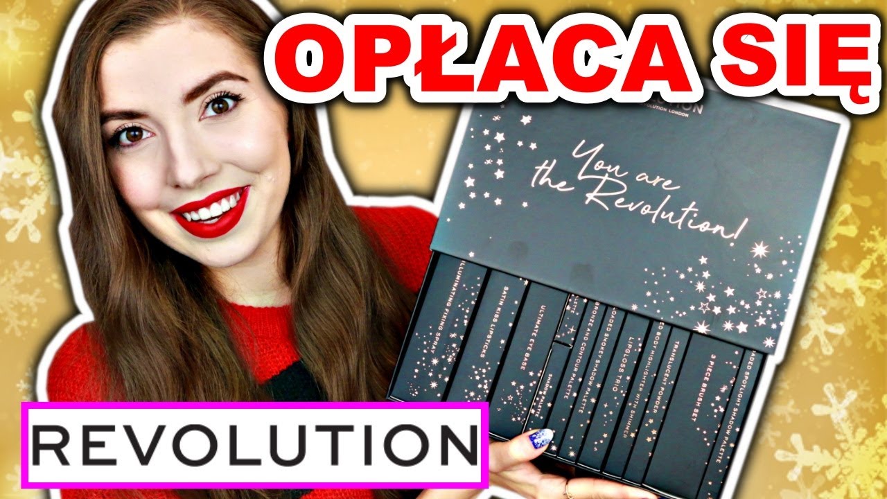 ZESTAW MAKEUP REVOLUTION JAK KALENDARZ ADWENTOWY 2020