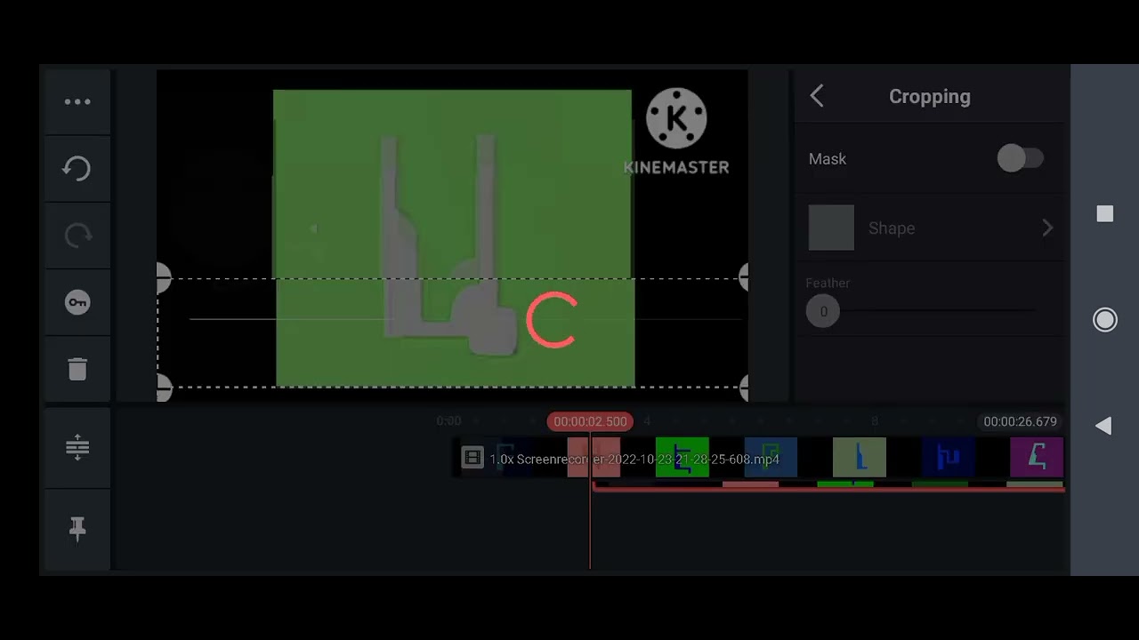 How To Make Armeine Artistic Alphabet With Bars On Kinemaster(2)