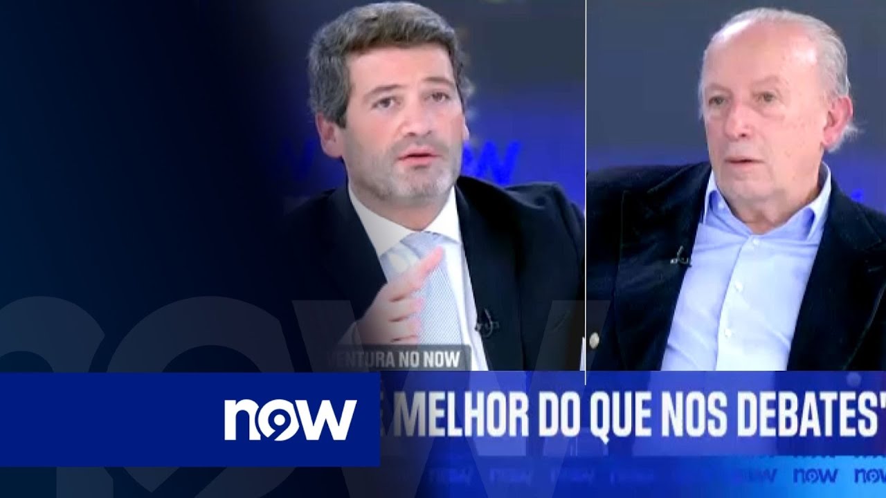 «O que ouvi de André Ventura aqui no NOW é muito melhor do que tenho ouvido nos debates»