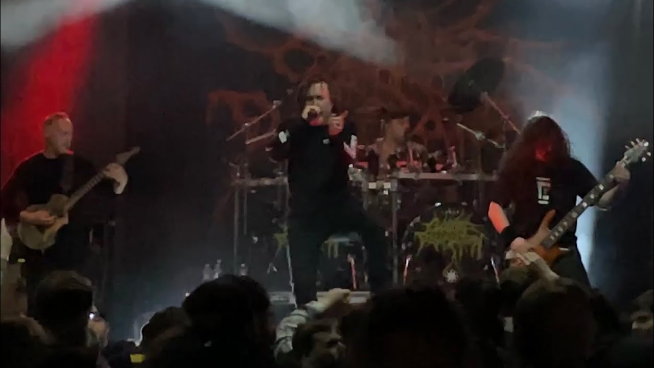 Cattle Decapitation Finish Them Live 2-5-22 Manchester Music Hall Lexington KY 60fps