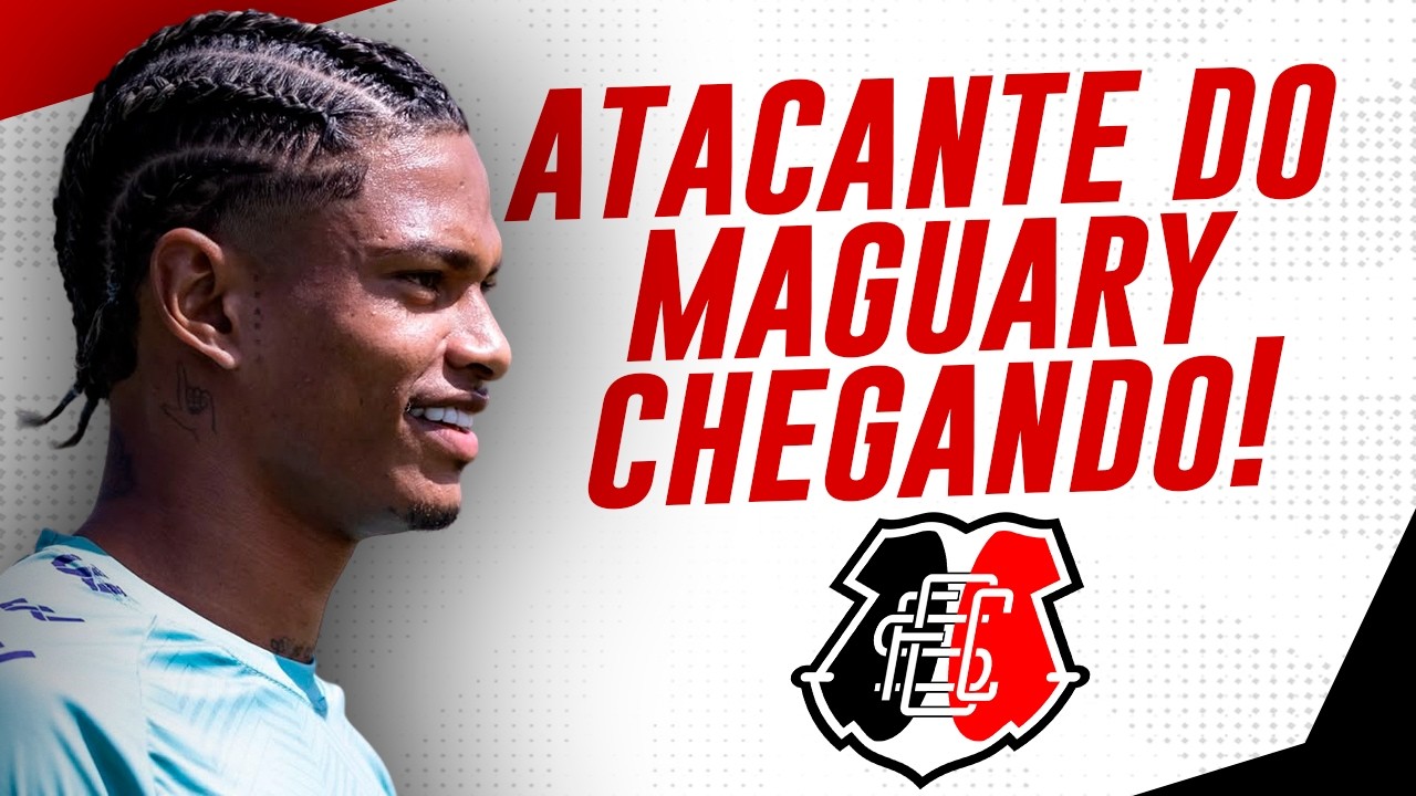 ATACANTE DO MAGUARY CHEGANDO NO SANTA CRUZ!