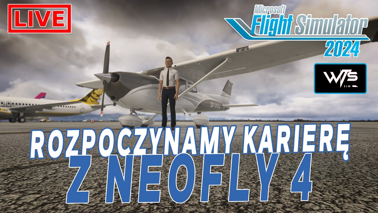 #39 MSFS2024 | Live | Rozpoczynamy Karierę z NeoFly 4!